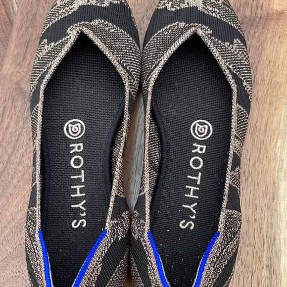 Rothy’s Metallic flat SZ 6.5 - Picture 4 of 6